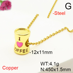 F6N300939aajl-L017  Fashion Copper Necklace