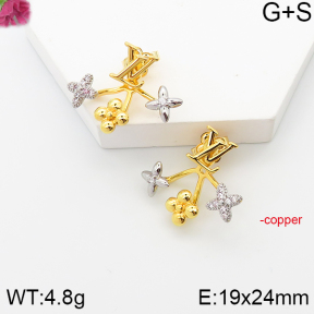 PE1755183vila-J139  LV  Fashion Copper Earrings