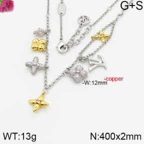 PN1755247ajoa-J139  LV  Fashion Copper Necklaces
