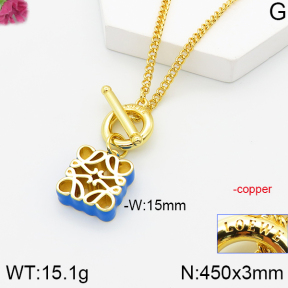 PN1755251vila-J139  LOEWE  Fashion Copper Necklaces