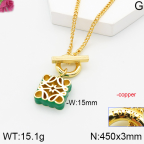PN1755252vila-J139  LOEWE  Fashion Copper Necklaces