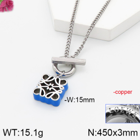 PN1755254vila-J139  LOEWE  Fashion Copper Necklaces