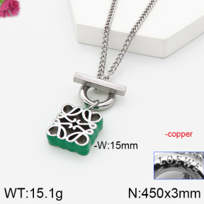 PN1755255vila-J139  LOEWE  Fashion Copper Necklaces