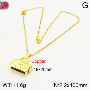 PN1755280vbpb-J39
  LV  Fashion Copper Necklaces