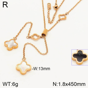 2N3001443bbov-434  Stainless Steel Necklace