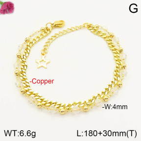 F2B401713vbnb-J39  Fashion Copper Bracelet