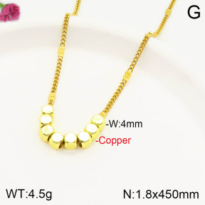 F2N200034vbnb-J39  Fashion Copper Necklace