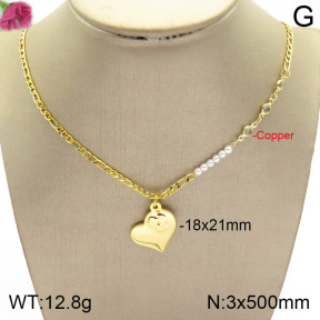 F2N300106vbmb-J148  Fashion Copper Necklace