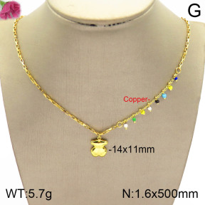 F2N300110ablb-J148  Fashion Copper Necklace