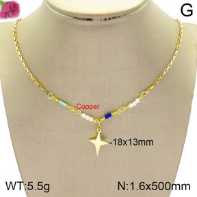 F2N300113ablb-J148  Fashion Copper Necklace