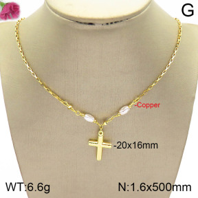 F2N300114ablb-J148  Fashion Copper Necklace
