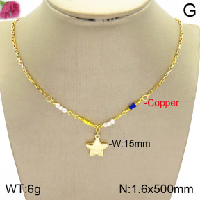 F2N300116ablb-J148  Fashion Copper Necklace