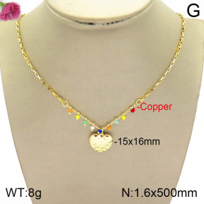 F2N300117vbll-J148  Fashion Copper Necklace