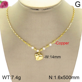 F2N300119ablb-J148  Fashion Copper Necklace