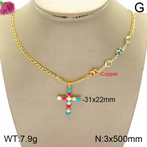 F2N400772vbmb-J148  Fashion Copper Necklace
