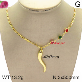 F2N400775vbmb-J148  Fashion Copper Necklace