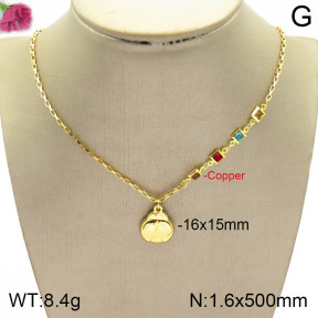 F2N400778ablb-J148  Fashion Copper Necklace