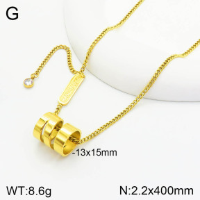 2N4002544bbov-749  Stainless Steel Necklace