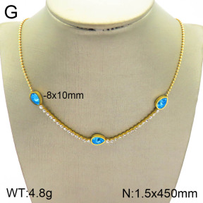 2N4002549bbov-749  Stainless Steel Necklace