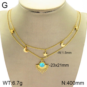 2N4002550bbov-749  Stainless Steel Necklace