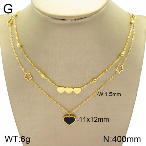 2N4002552bbov-749  Stainless Steel Necklace
