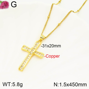 F2N400782abol-J168  Fashion Copper Necklace