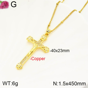 F2N400784abol-J168  Fashion Copper Necklace