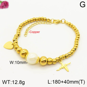 F2B300749vhha-J39  Fashion Copper Bracelet
