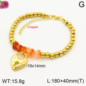 F2B401726bhva-J39  Fashion Copper Bracelet