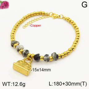 F2B401727bhva-J39  Fashion Copper Bracelet