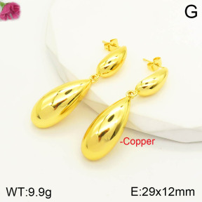 F2E200715bboi-J163  Fashion Copper Earrings