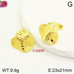 F2E200770vbmb-J163  Fashion Copper Earrings