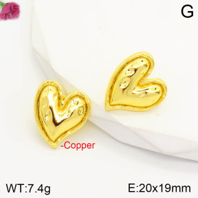 F2E200810vbll-J163  Fashion Copper Earrings