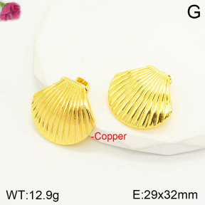F2E200813bbml-J163  Fashion Copper Earrings