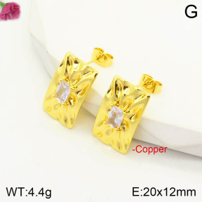 F2E401146vbnb-J163  Fashion Copper Earrings