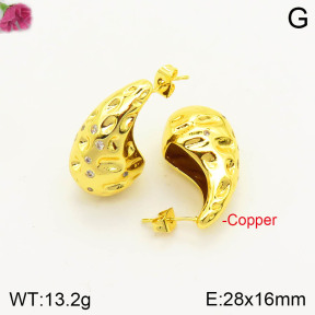 F2E401148vbnl-J163  Fashion Copper Earrings
