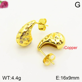 F2E401149vbnb-J163  Fashion Copper Earrings