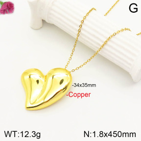 F2N200040vbnb-J163  Fashion Copper Necklace