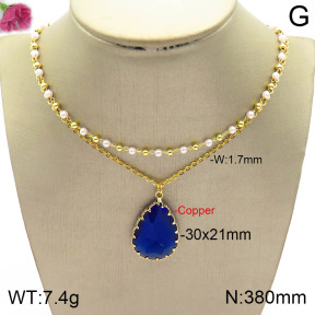 F2N300122bhia-J39  Fashion Copper Necklace