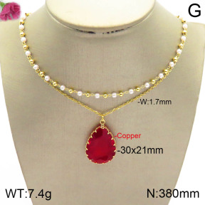 F2N300123bhia-J39  Fashion Copper Necklace