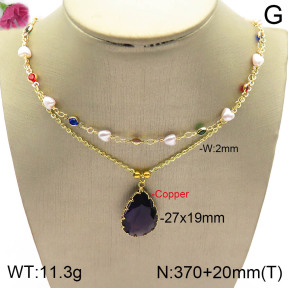 F2N300124bhia-J39  Fashion Copper Necklace