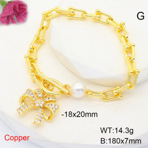 F6B406138bhva-L035  Fashion Copper Bracelet