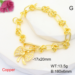 F6B406143bhva-L035  Fashion Copper Bracelet