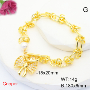F6B406144bhbl-L035  Fashion Copper Bracelet