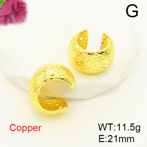 F6E200483vbmb-L017  Fashion Copper Earrings