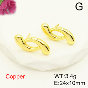 F6E200489ablb-L017  Fashion Copper Earrings