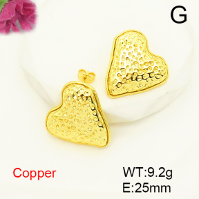 F6E200491vbmb-L017  Fashion Copper Earrings