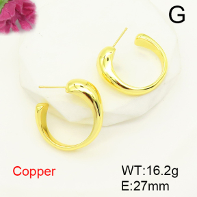 F6E200493vbmb-L017  Fashion Copper Earrings