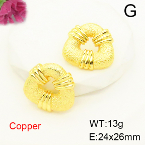 F6E200495vbmb-L017  Fashion Copper Earrings