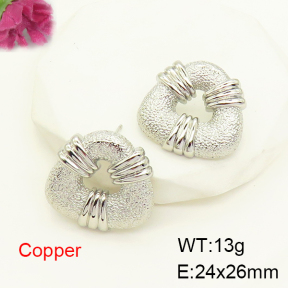 F6E200496vbmb-L017  Fashion Copper Earrings
